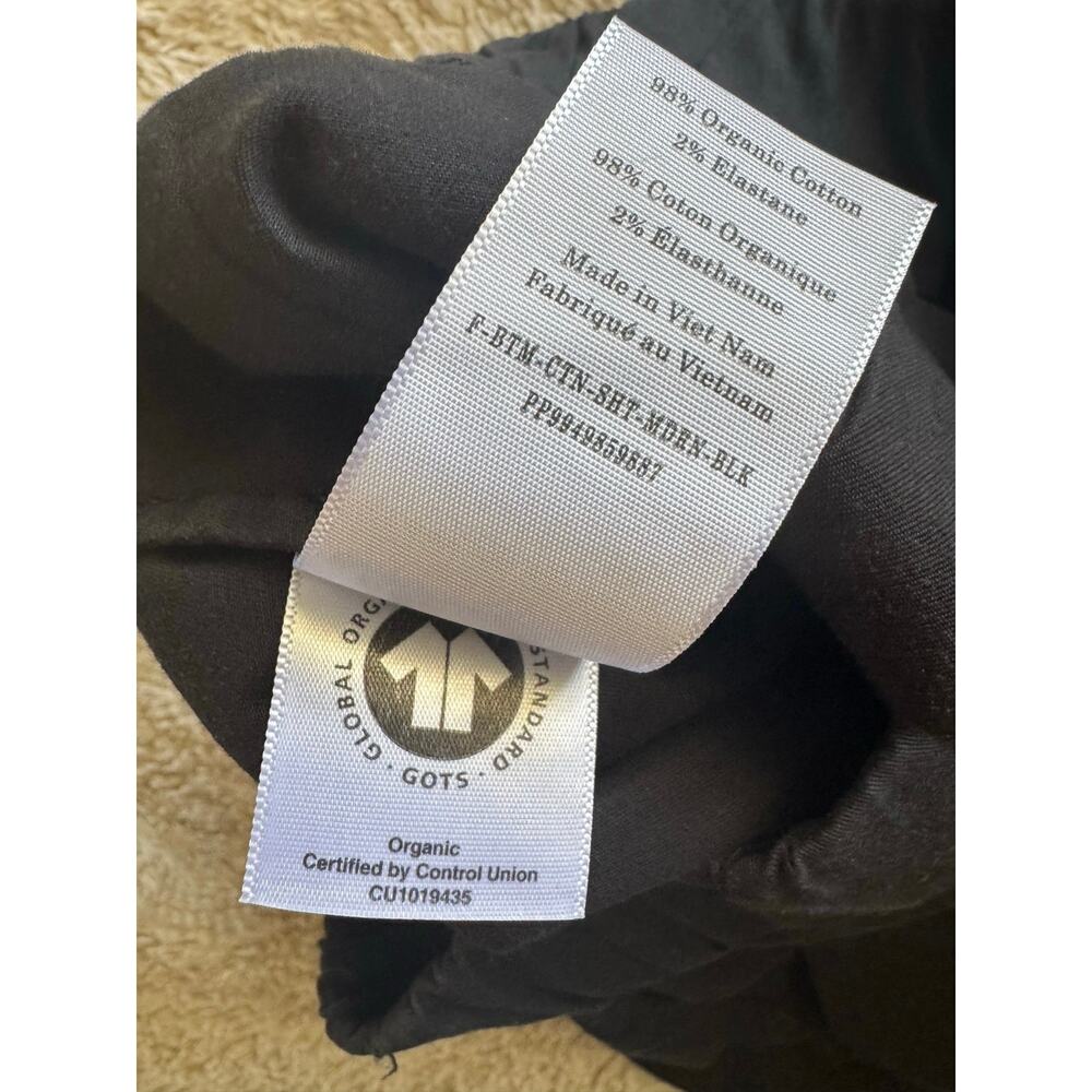 NWT Everlane The Easy Short Black Pull On Casual Women’s Shorts Size Medium - Picture 8 of 8